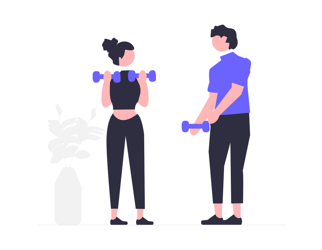 Undraw Personal Trainer Re Cnua